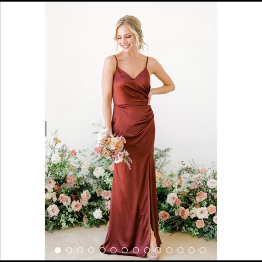 Revelry Satin Dress